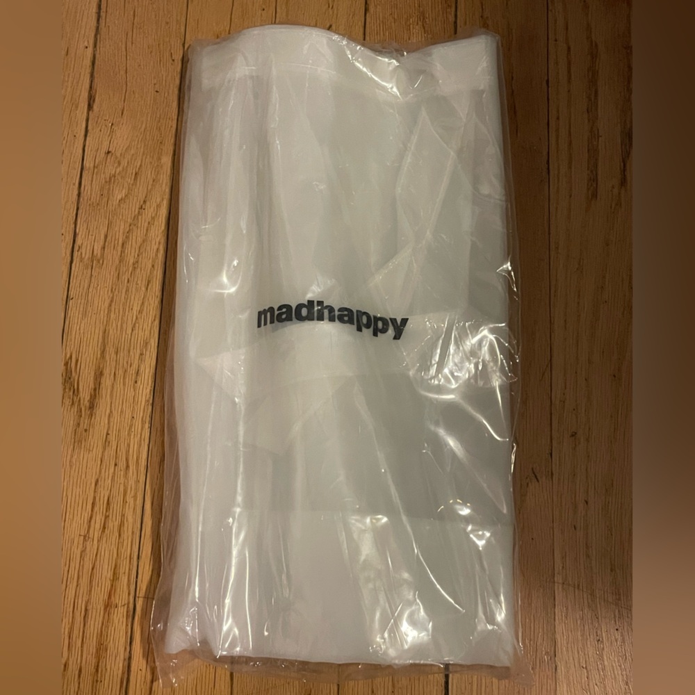MadHappy White Jelly Tote Bag
